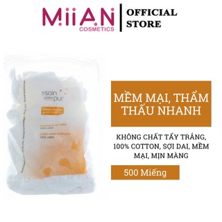 Bông tẩy trang tetra 500 miếng