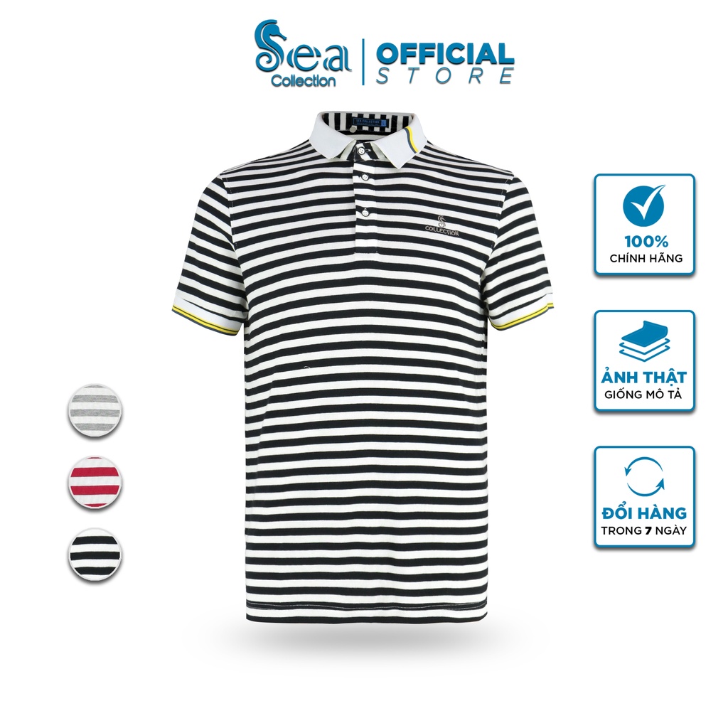 Áo Thun Polo Nam Sea Collection Sọc Ngang 12129