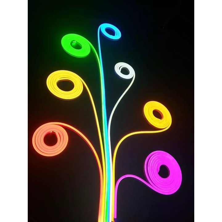 5m LED dây Neon 12V 6x12mm, phù hợp trong nhà và ngoài trời, làm biển quảng cáo, trang trí