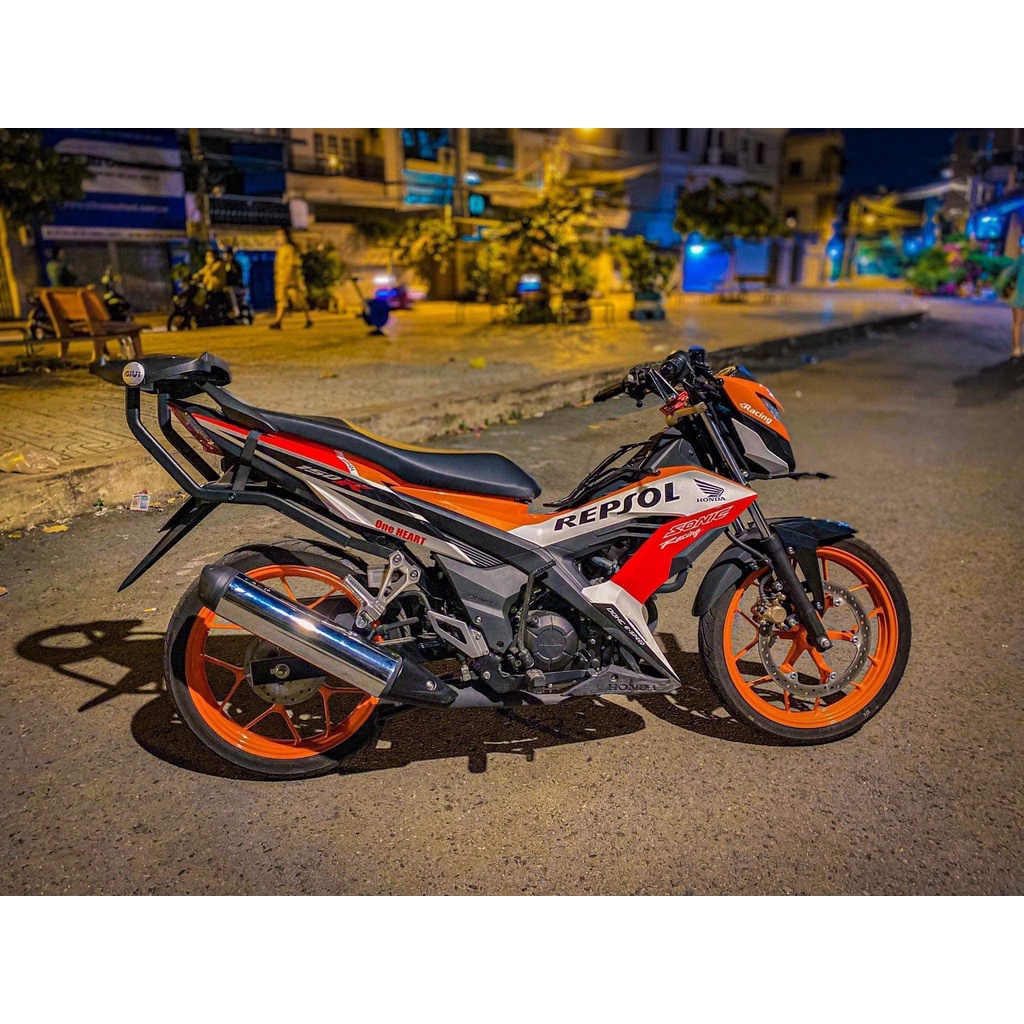 QUAI CẢNG SAU  HRV [ BAGA TAY DẮT XE PHƯỢT ] XE GẮN MÁY