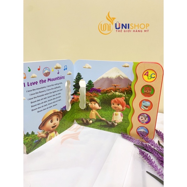 Sách nhạc cho bé  Cocomelon Let's All Sing Together