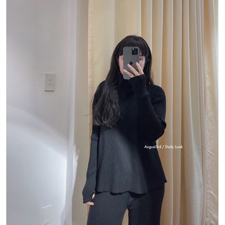 ÁO LEN CỔ LỌ FORM XUÔNG