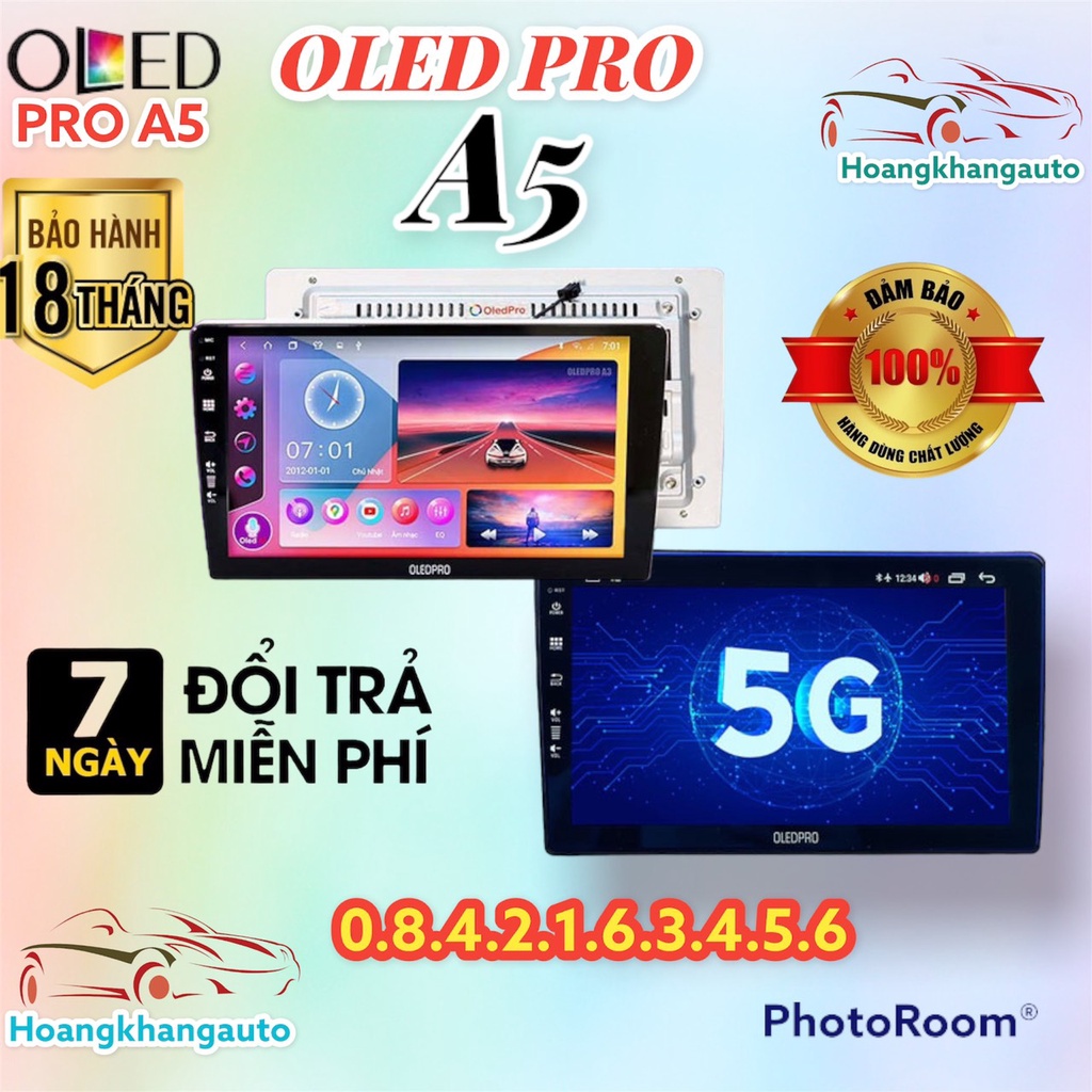 Màn Hình OLEDPRO A5 _ P450 theo Xe CAMRY 2019_2022 xe CAMRY 2.0 _ 10 inch kèm dưỡng cambus và jack nguồn zin theo xe