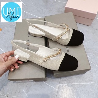 Sandal cnk mũi vá quai xích ngang xuất dư fullbox