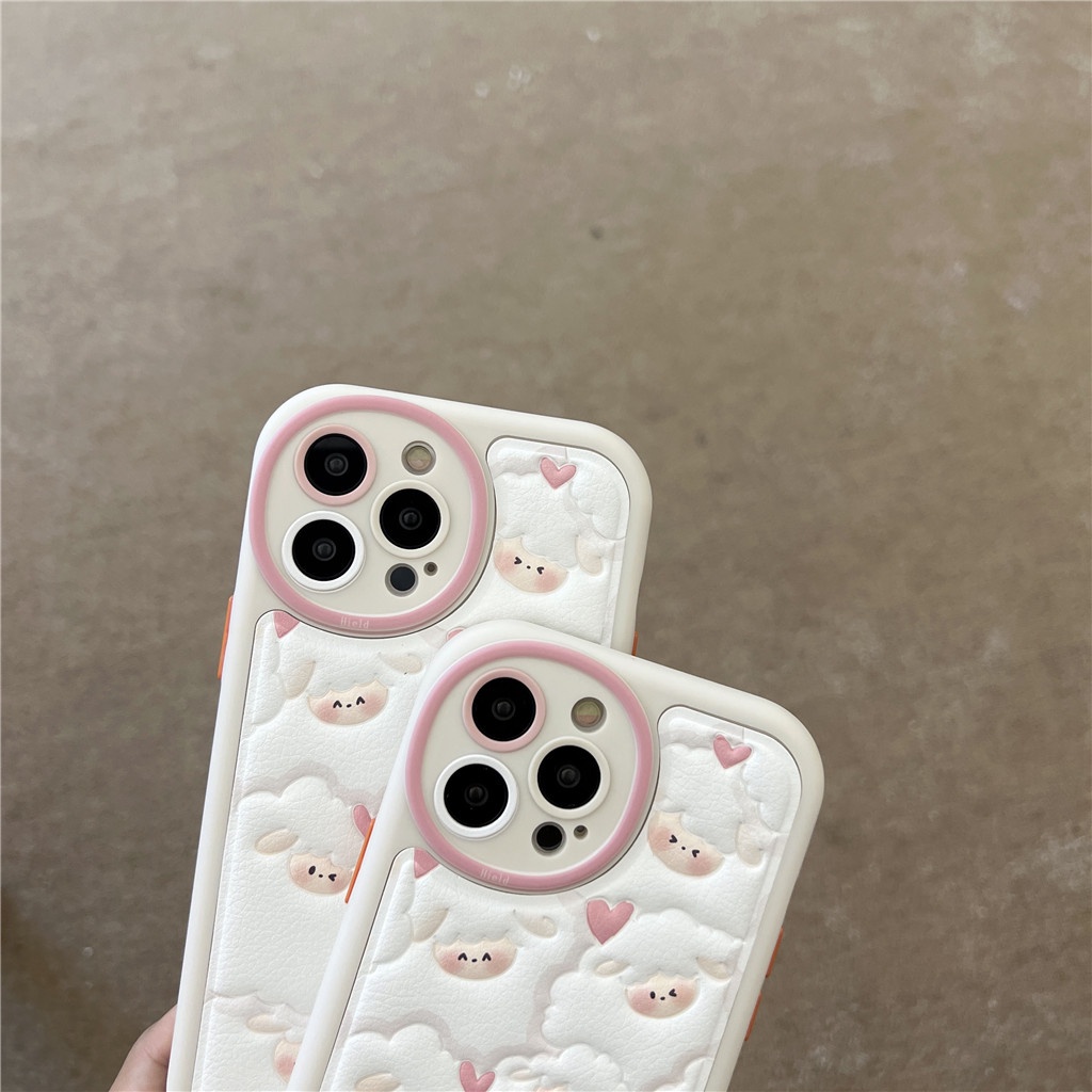 Ốp Điện Thoại Da Viền tpu Dẻo In Họa Tiết Hoạt Hình Góc Tròn Cho iphone 15 pro max 14 pro max 13 pro max 12 pro max