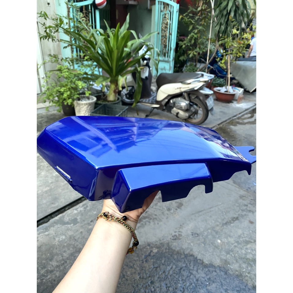 DÀN ÁO XE SUPER DREAM MÀU XANH DƯƠNG CÓ ĐÈN ĐẶC BIỆT