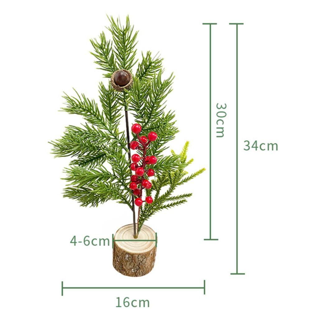 Cây Nhân Tạo LAKAMIER Quà Tặng Hoa|Đế Gỗ Thông Để Cành Cây Trang Trí Nhà Cửa