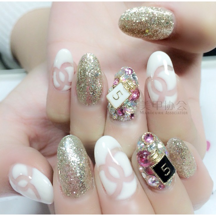 Charm Thương Hiệu Trang Trí Móng 5D