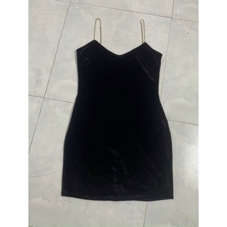 Đầm nhung body dây đẹp