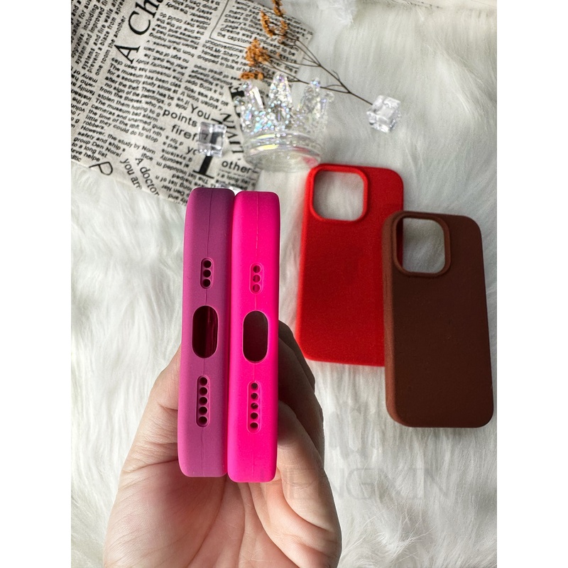 Ốp Điện Thoại silicone Hình Caramel Cho iPhone 12 12 promax 13 promax 14 plus 14 promax