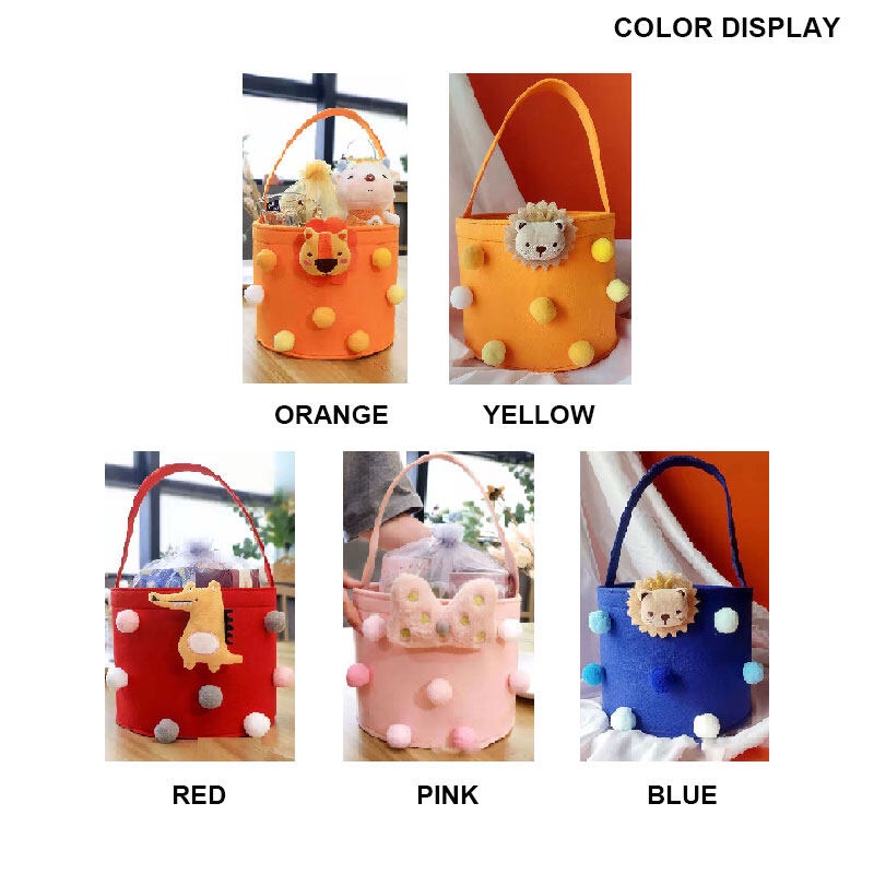 Túi Đựng Đồ Đa Năng Dạng Gập Họa Tiết Hoạt Hình Dễ Thương Cho Bé