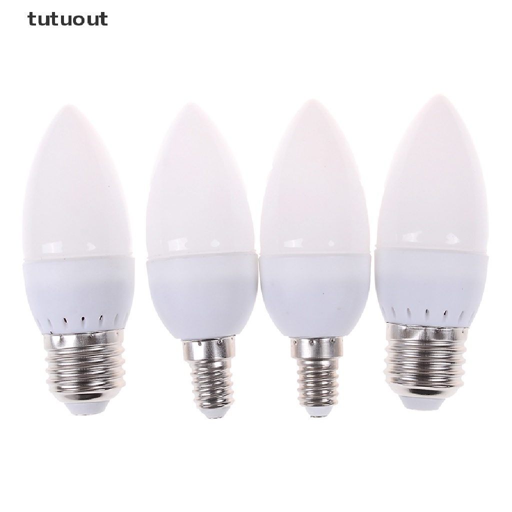 1 Bóng Đèn Led E14 E27 8 Bóng Ánh Sáng Trắng Ấm