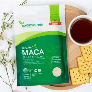 [CHÍNH HÃNG] X2 Gói Bột Maca Hữu Cơ Sâm Peru-Maca Gelatinized PERU