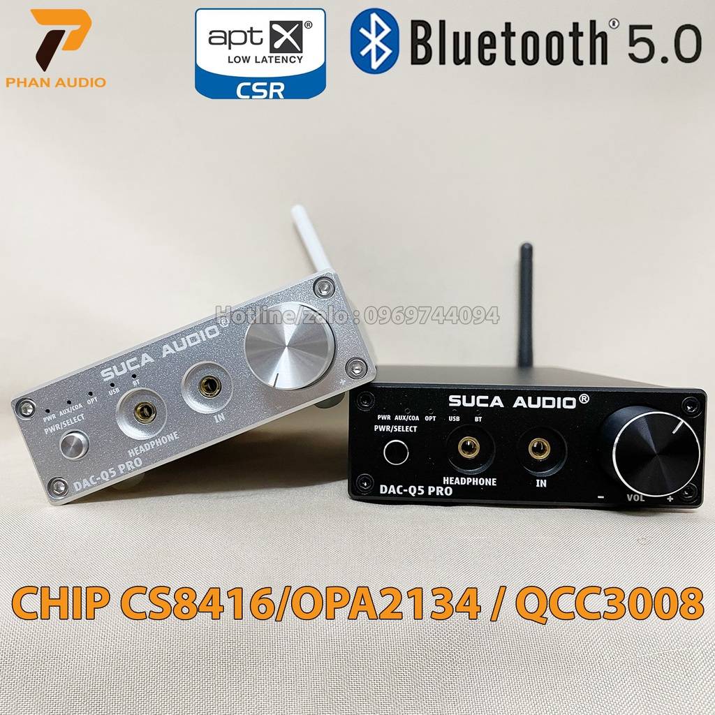 Giải Mã DAC SUCA Q5 PRO Gải mã âm thanh cao cấp chính hãng