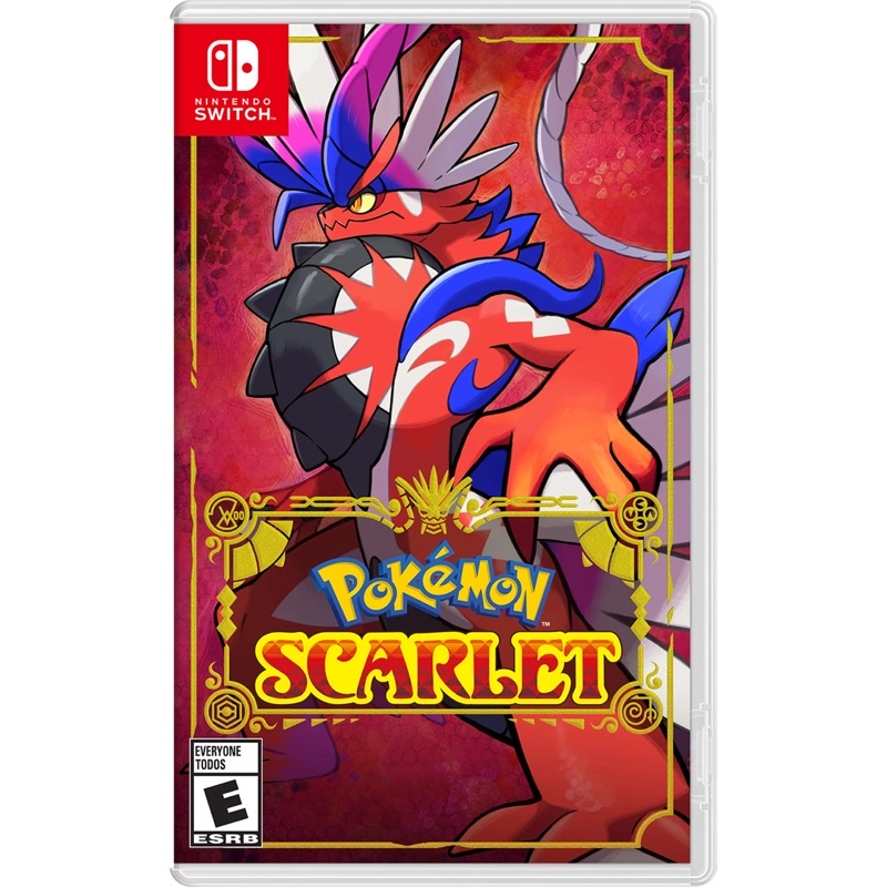 Game Pokemon Scarlet &amp; Pokemon Violet Cho Máy Nintendo Switch