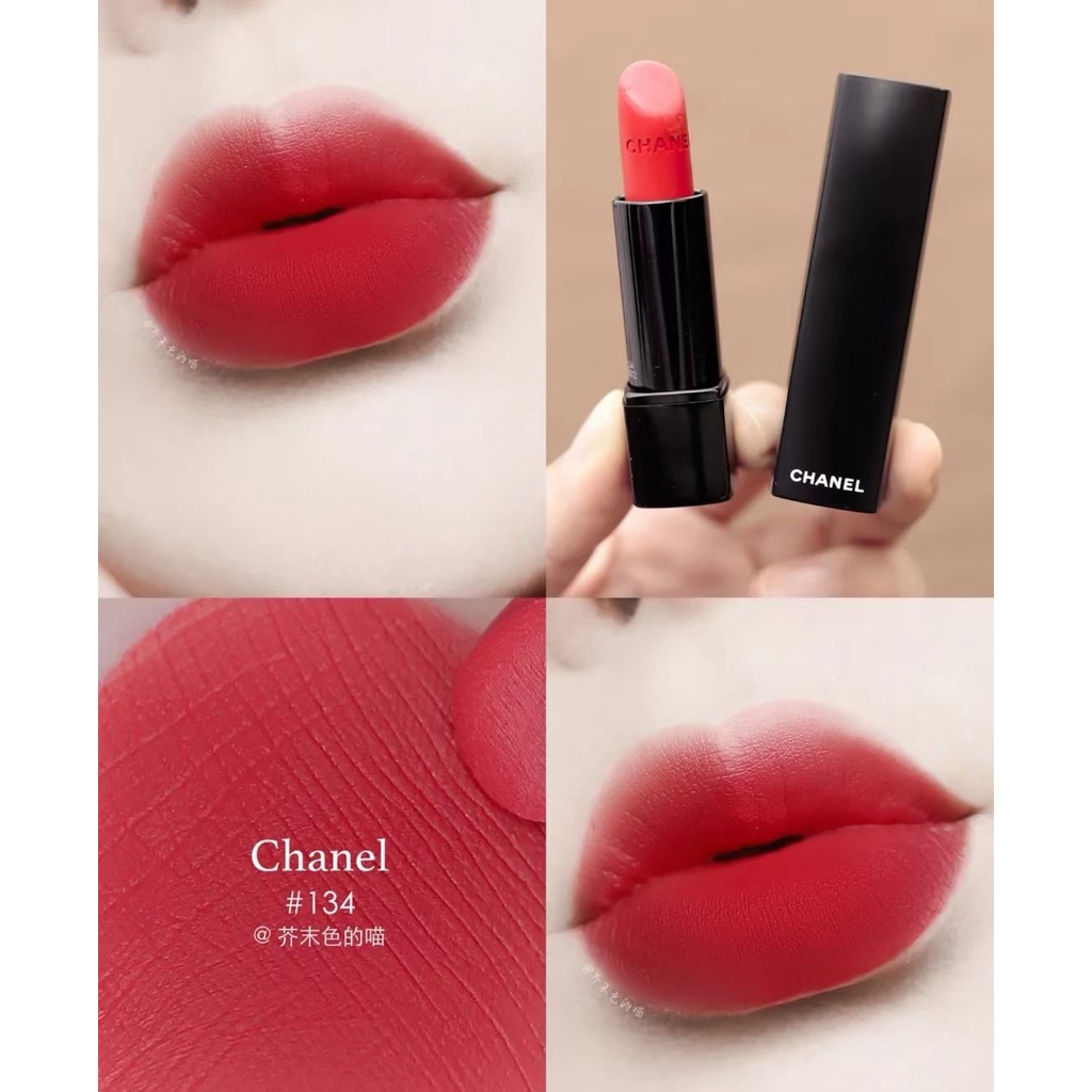 Son Chanel Rouge Allure Velvet Extreme Chính Hãng Có Bill, Son lì đỏ tươi