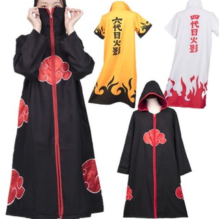 Áo choàng phong cách nhân vật Uchiha Sasuke hoạt hình Naruto dùng để hoá trang Cosplay