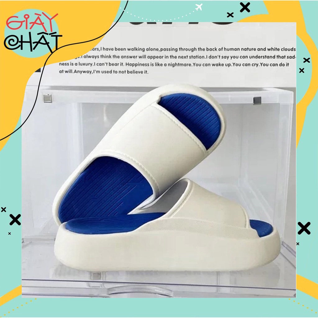 Dép Bánh Mì Nam Nữ, Dép Đế Bánh Mì Cao 5cm Hàng Loại 1 J116 Omen Sneaker