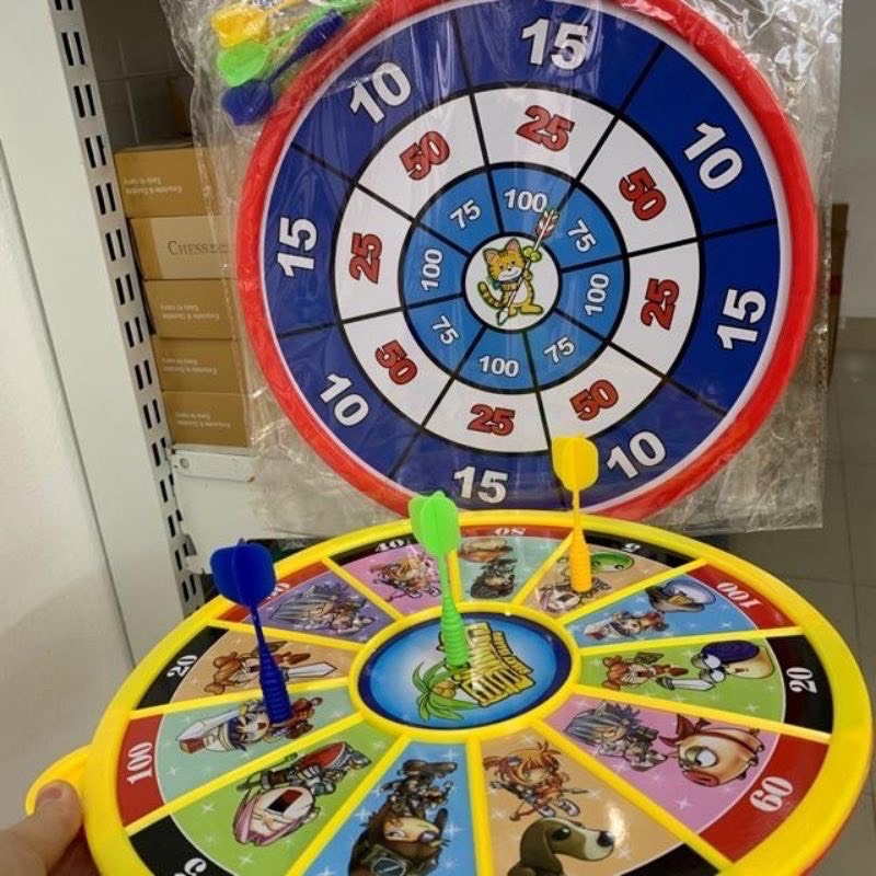 Đồ chơi phi tiêu nam châm 2 mặt cho bé cực yêu giúp bé tăng độ tập trung xả xì trét