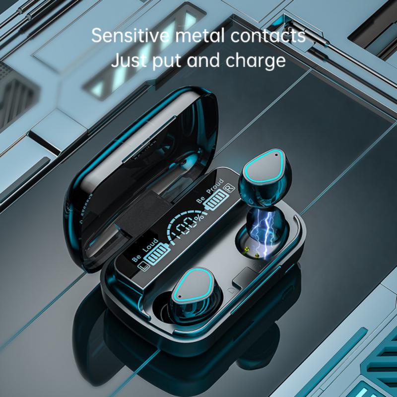 Tai Nghe Bluetooth 5.2 Không Dây M10 TWS Kèm Hộp Sạc