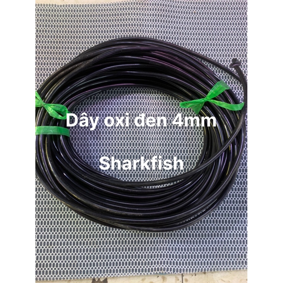 Dây oxi cho hồ cá,dây dẫn khí oxi,khí co2 cho hồ cá cảnh 4mm,5mm,8mm ĐEN VÀ TRẮNG