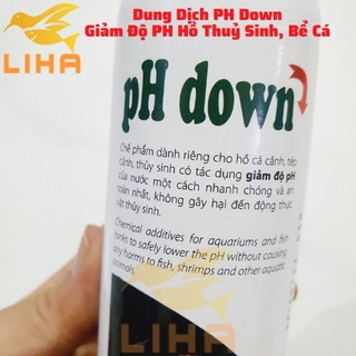 Dung Dịch pH Down - Giảm Độ pH Cho Hồ Thuỷ Sinh, Cá Cảnh