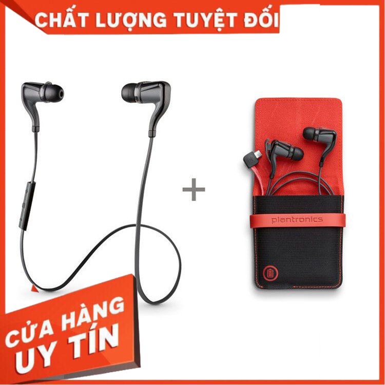 Tai nghe Bluetooth Plantronics BackBeat Go 2 loại có Dock sạc - Chính hãng .