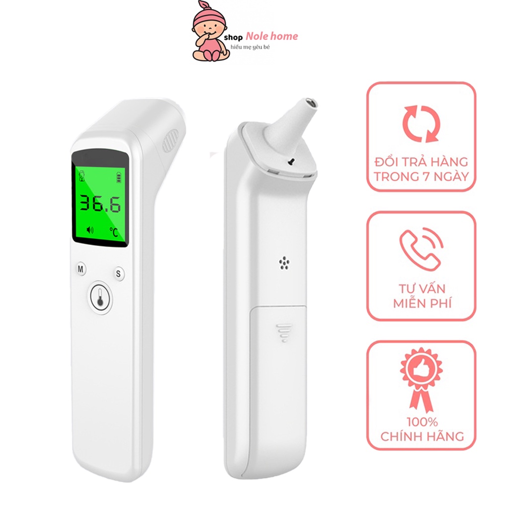 Nhiệt Kế Điện Tử Hồng Ngoại Cảm Ứng Súng Bắn Nhiệt Đo Thân Nhiệt Sữa Nước Độ Chính Sác Cao Trong 1 Giây
