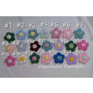 Chậu Hoa Len Mini Handmade