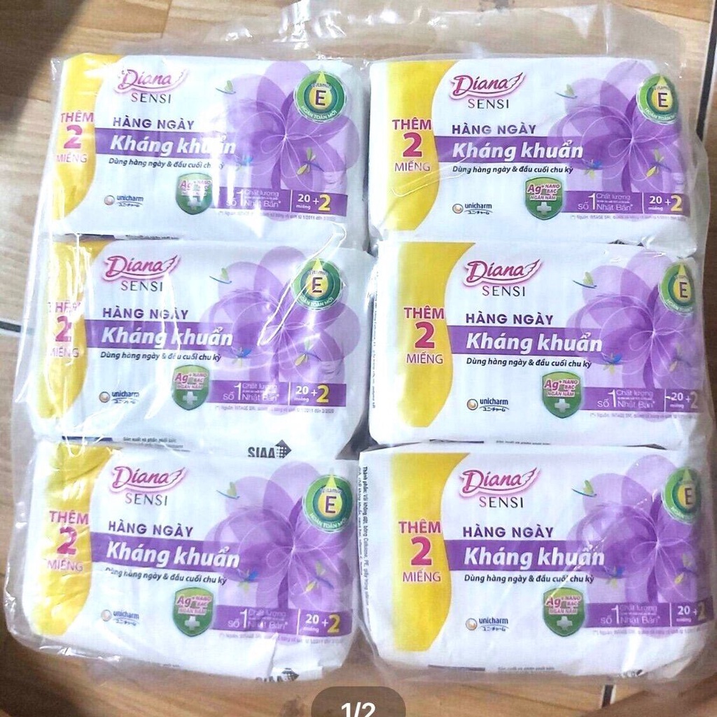 Băng Vệ Sinh Diana Hàng Ngày 20 miếng