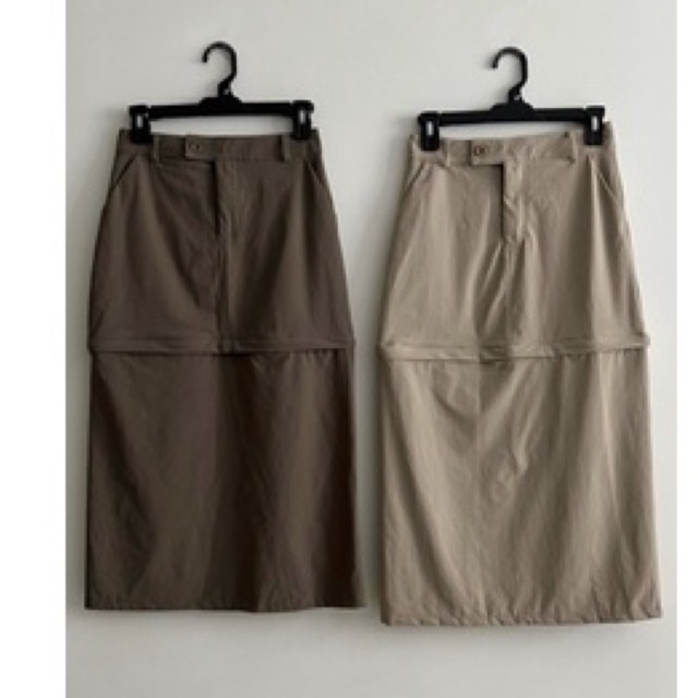 ZIP LONG SKIRT - Váy phối dây kéo dáng dài  - Whitelies Shop