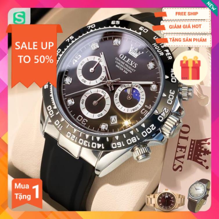Đồng hồ nam chính hãng Olevs 2875 phát sáng chống nước Rolex