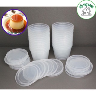 hũ làm caramen, bánh flan, sữa chua có nắp dung tích 65ml