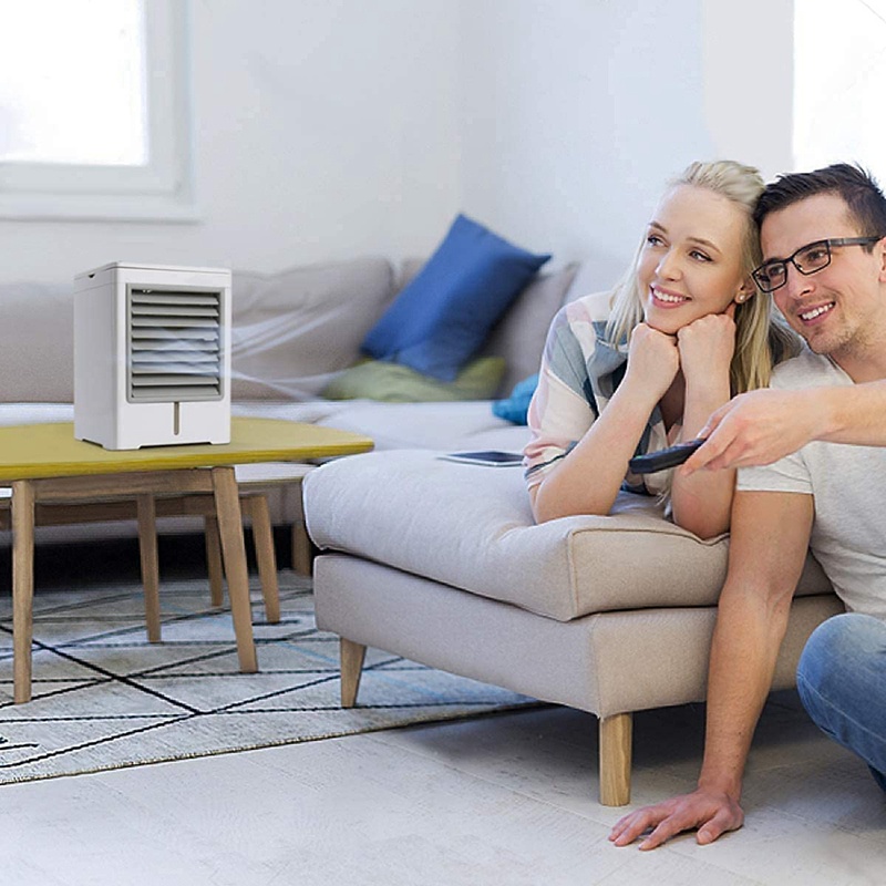 Máy Điều Hòa Không Khí Cá Nhân 3 Tốc Độ Gió Để Bàn Có Màn Hình Cảm Ứng Cho Gia Đình