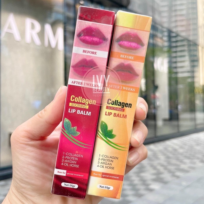 Dưỡng Collagen Balm Vip Kích Màu Môi Sau Phun Xăm Hàng Mỹ