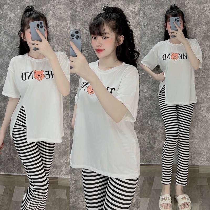 Set thun the end xẻ áo