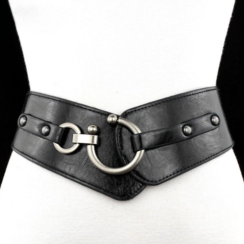 Thắt Lưng Da Phong Cách Vintage Thời Trang Cho Nữ