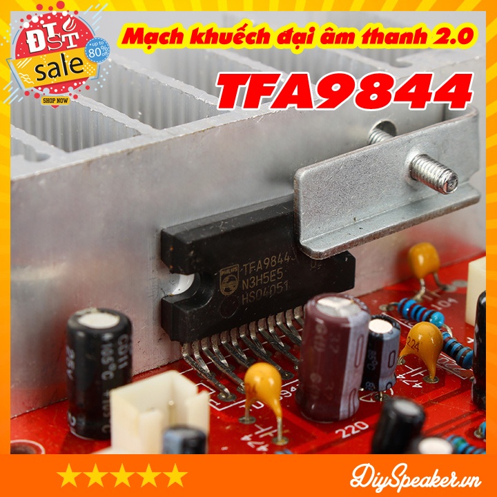 Mạch khuếch đại công suất 2.0 TFA 9844 20W*2