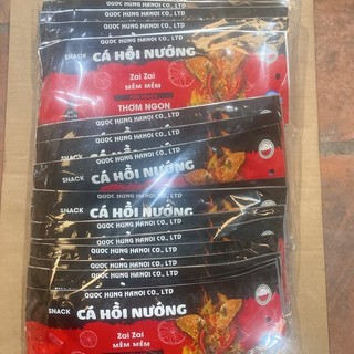 Bịch 30 gói snack cá hồi nướng siêu ngon