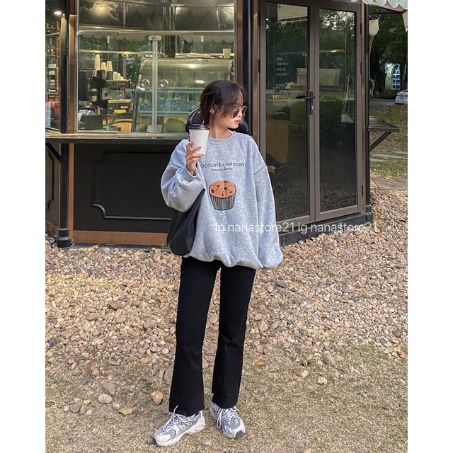 Áo nỉ bông Cupcake Chocochip