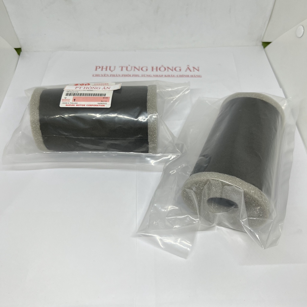 Mút lọc gió (Lọc gió) Sport, Xipo, Satria 2000, Fx 125 nhập khẩu chính hãng Suzuki Thailand - PT HỒNG ÂN