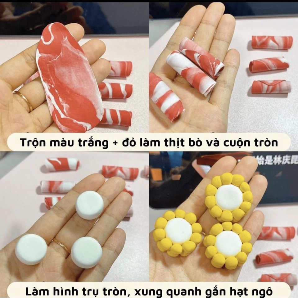 Đất sét tự khô 24 màu