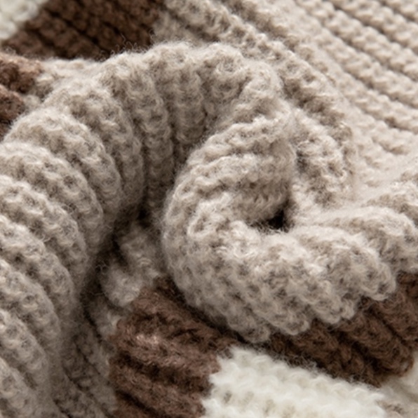 Áo Sweater Dệt Kim Tay Dài Cổ Tròn Họa Tiết Kẻ Sọc Thời Trang Thu Đông 2022 Cho Nam