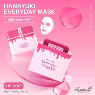 [ CHÍNH HÃNG 100%] MẶT NẠ DƯỠNG DA HẰNG NGÀY HANAYUKI EVERYDAY MASK
