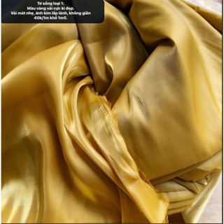 Vải tơ oganza, tơ sống hàng xịn( may váy, sơ mi, áo dài...)