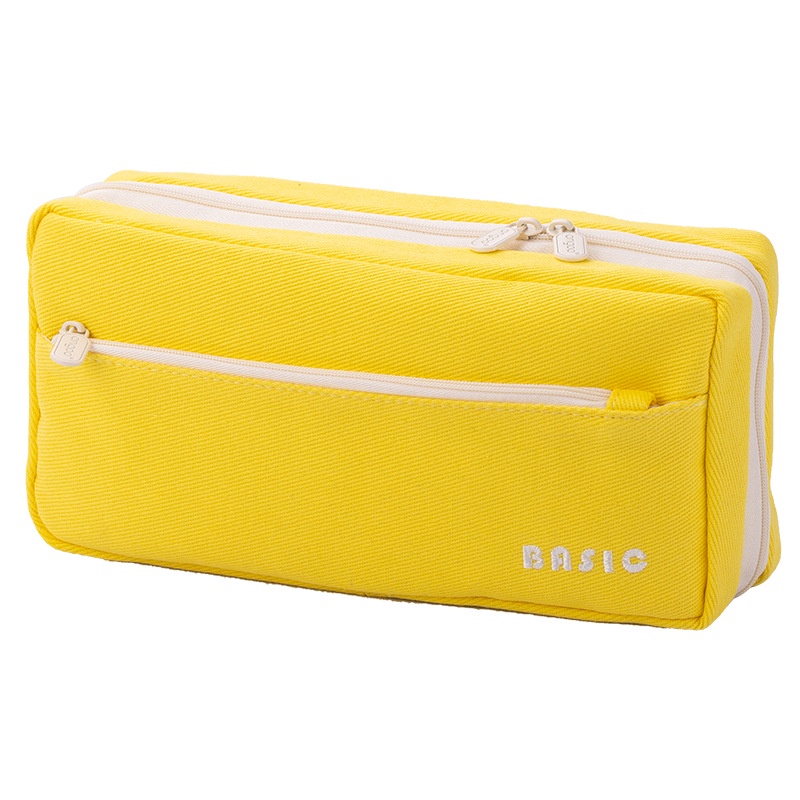 Túi Đựng Bút Chì Đa Năng Hình Vuông Màu Sắc Tươi Sáng