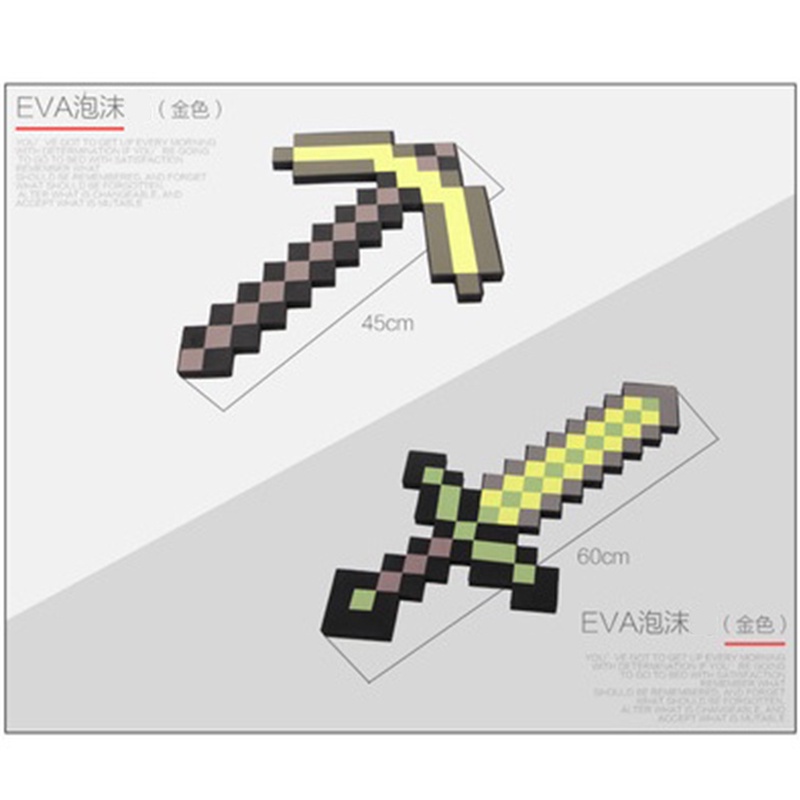 Đồ Chơi minecraft Bằng Xốp eva Cho Trẻ Em Và Người Lớn