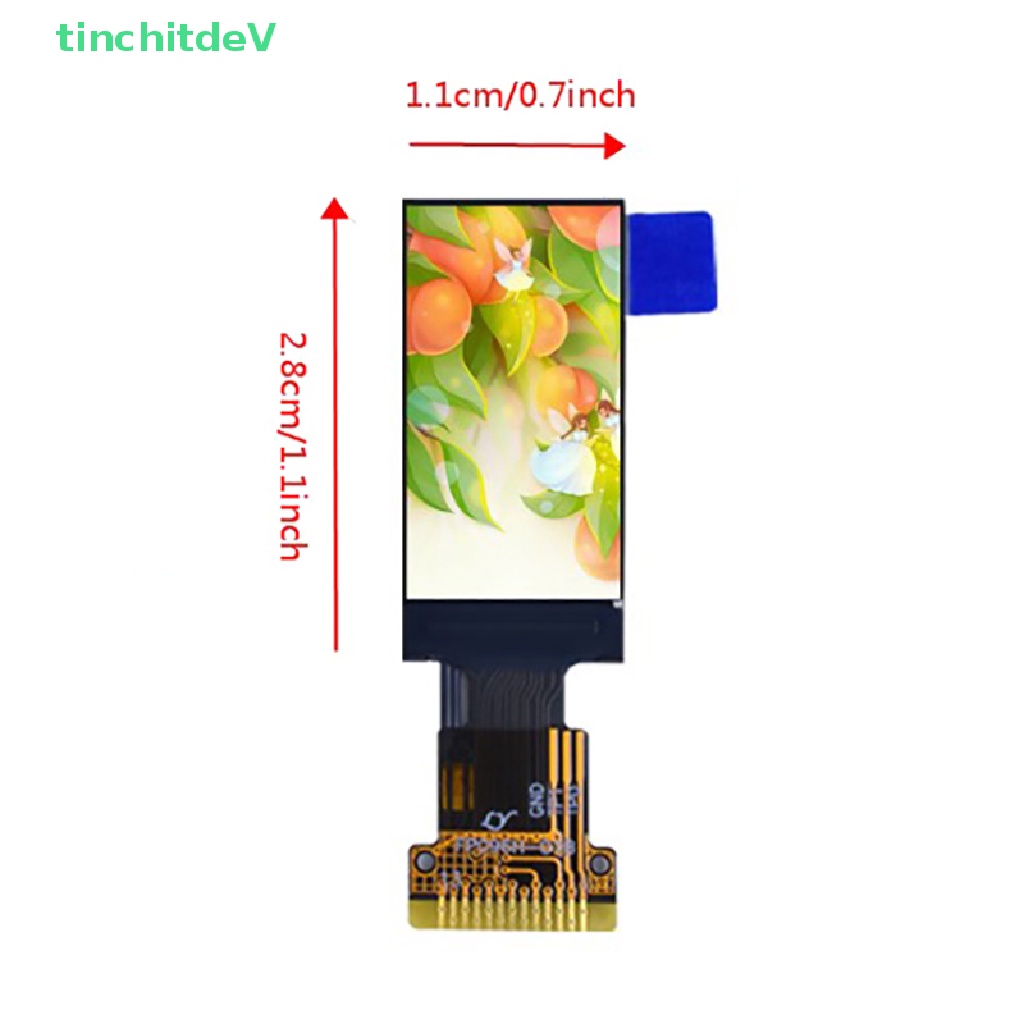 Mô Đun Màn Hình LCD 0.96 Inch IPS 80 * 160 ST7735 Driv 3.3V 8PIn Chuyên Dụng