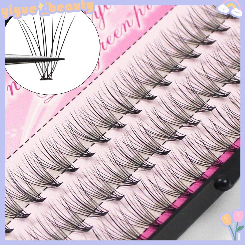 Lông Mi Giả 10D Màu Xanh Lá Tự Nhiên Chất Lượng Cao