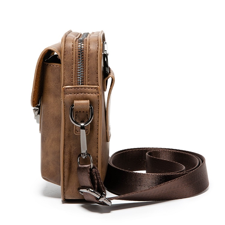 Túi Nam Đeo Chéo Đeo Hông Da Bò BT04 Siêu Bền Siêu Đẹp